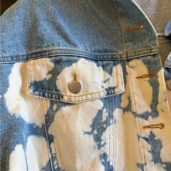 12th Tribe Cropped Denim Jacket - Picture 6 of 7